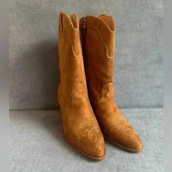 Sam & Libby Woman’s Breanna Mid-Shaft Western Boots - Picture 1 of 11